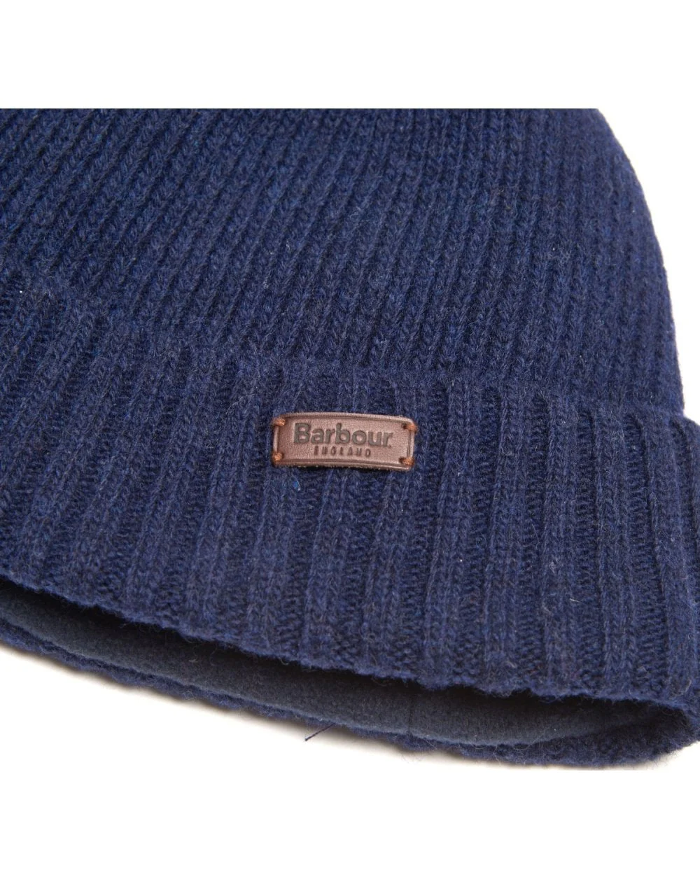 Barbour Carlton Beanie Navy - Image 2
