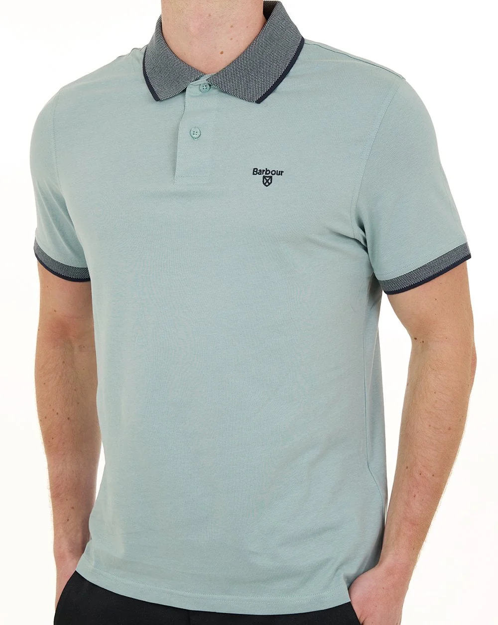 Barbour Cornsay Polo Shirt Slate - Image 2