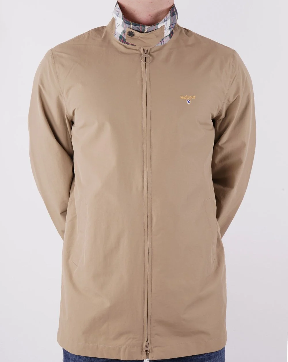 Barbour Crested Mac Military Brown - Image 3