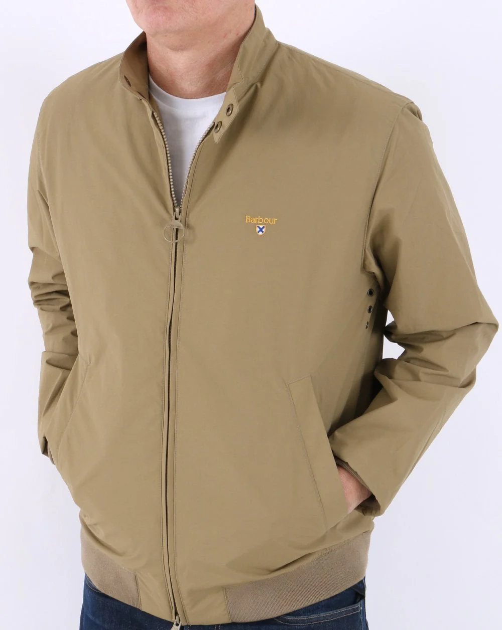 Barbour Crested Royston Jacket Military Brown - Image 4
