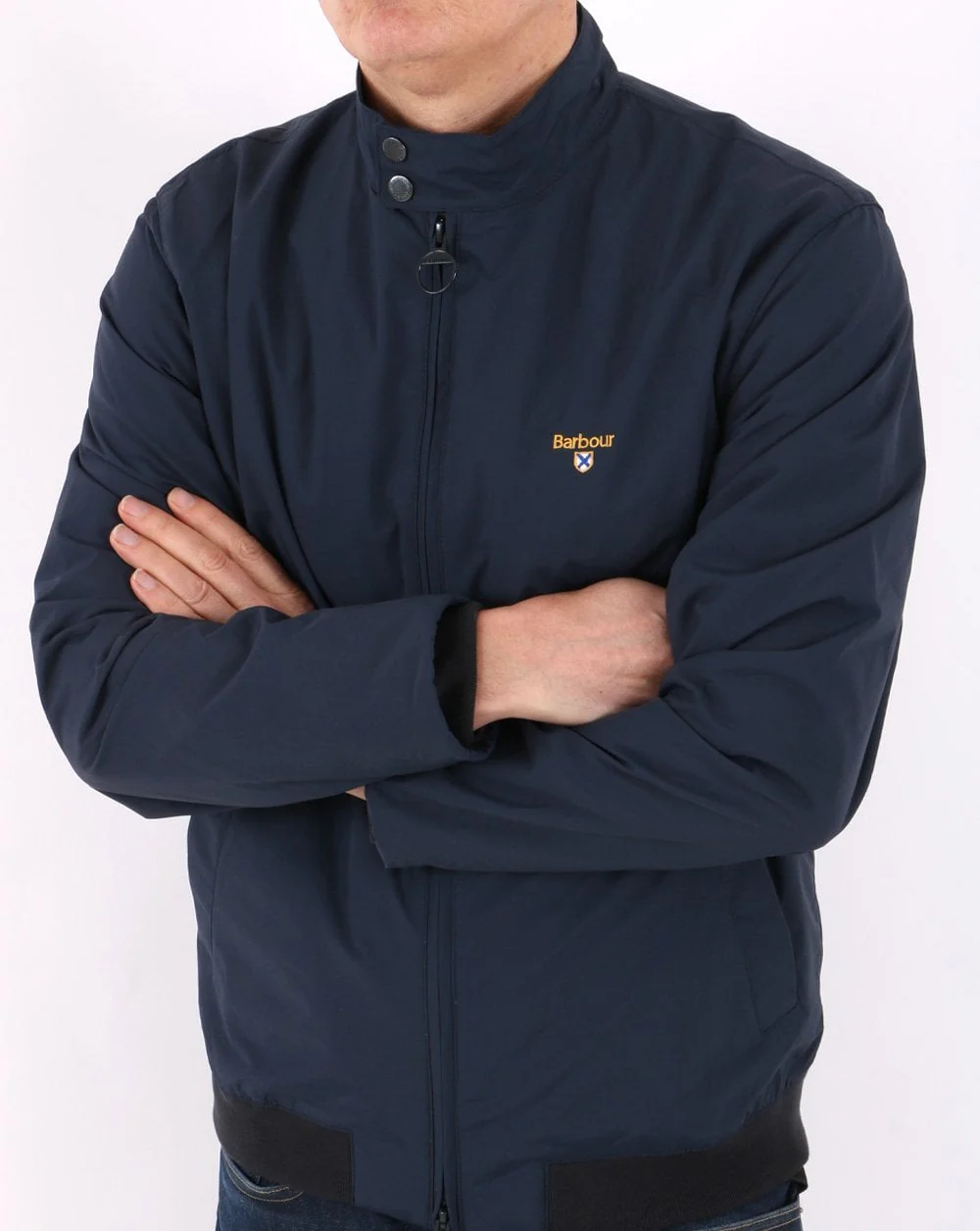 Barbour Crested Royston Jacket Navy - Image 4