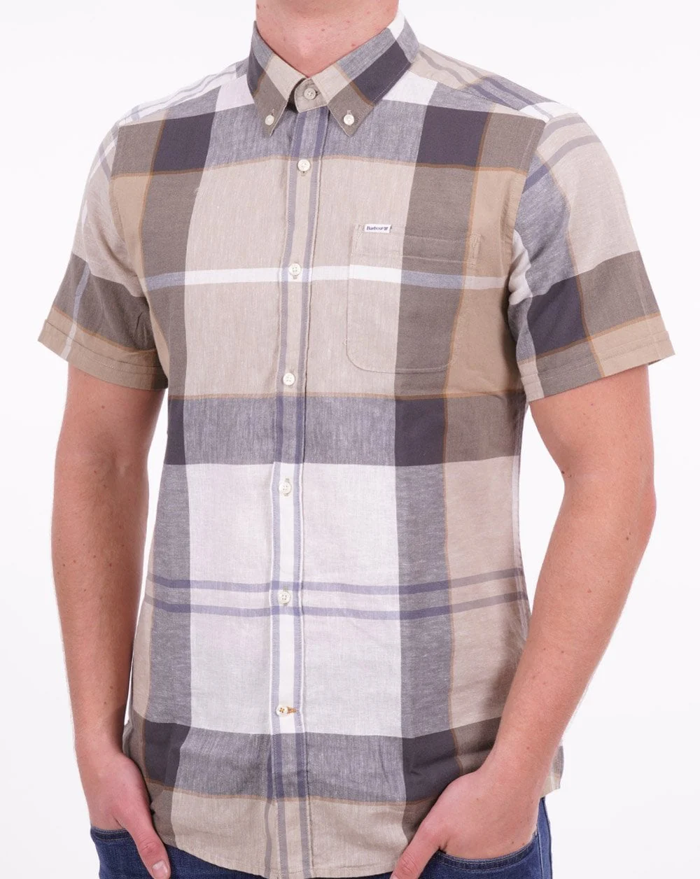 Barbour Douglas SS Shirt Amble Sand Tartan