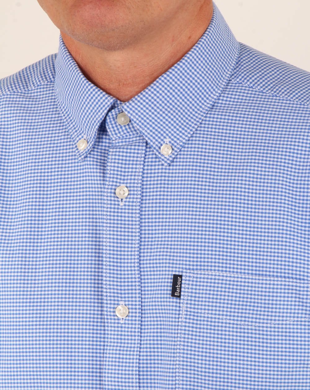 Barbour Endsleigh Oxford Shirt Blue - Image 2