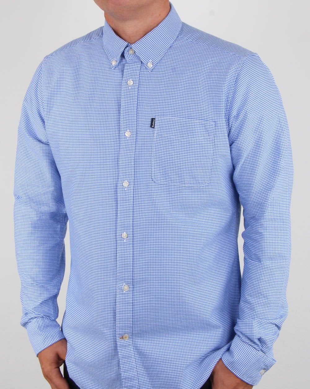Barbour Endsleigh Oxford Shirt Blue - Image 3