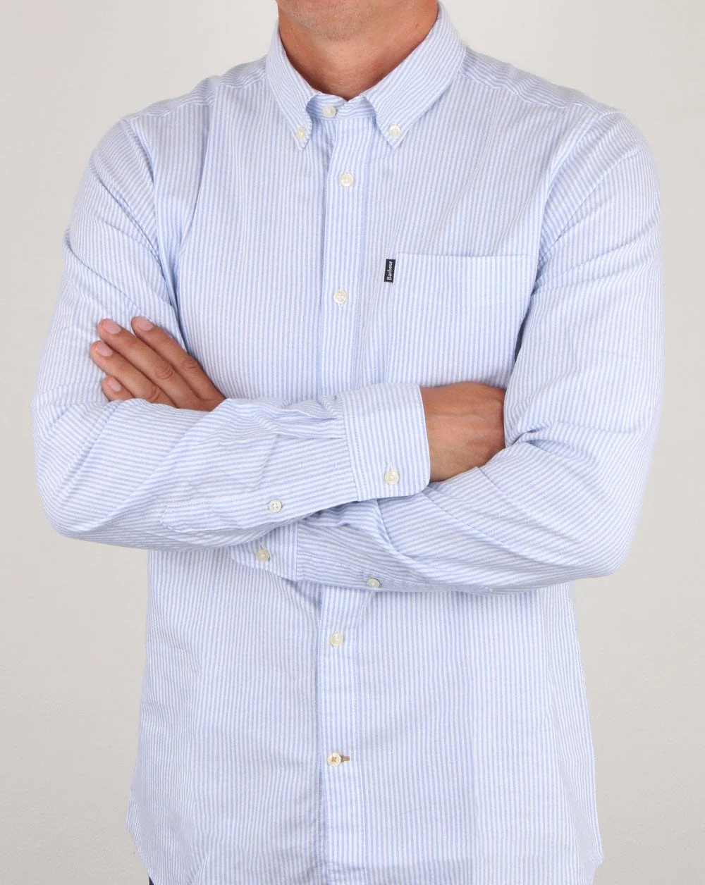 Barbour Endsleigh Oxford Shirt Sky - Image 3