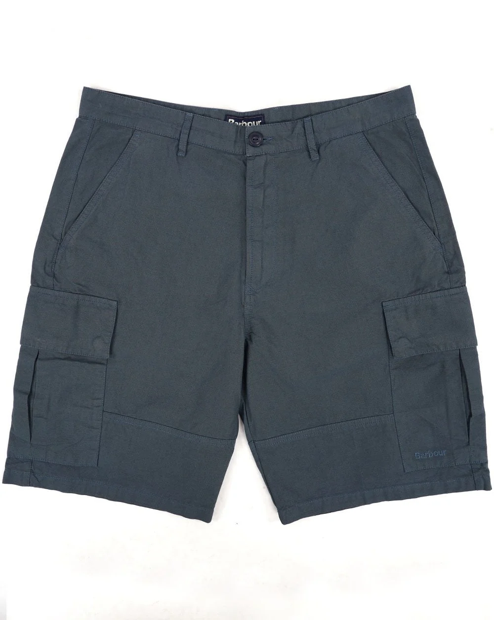 Barbour Essential Ripstop Cargo Shorts Dark Slate