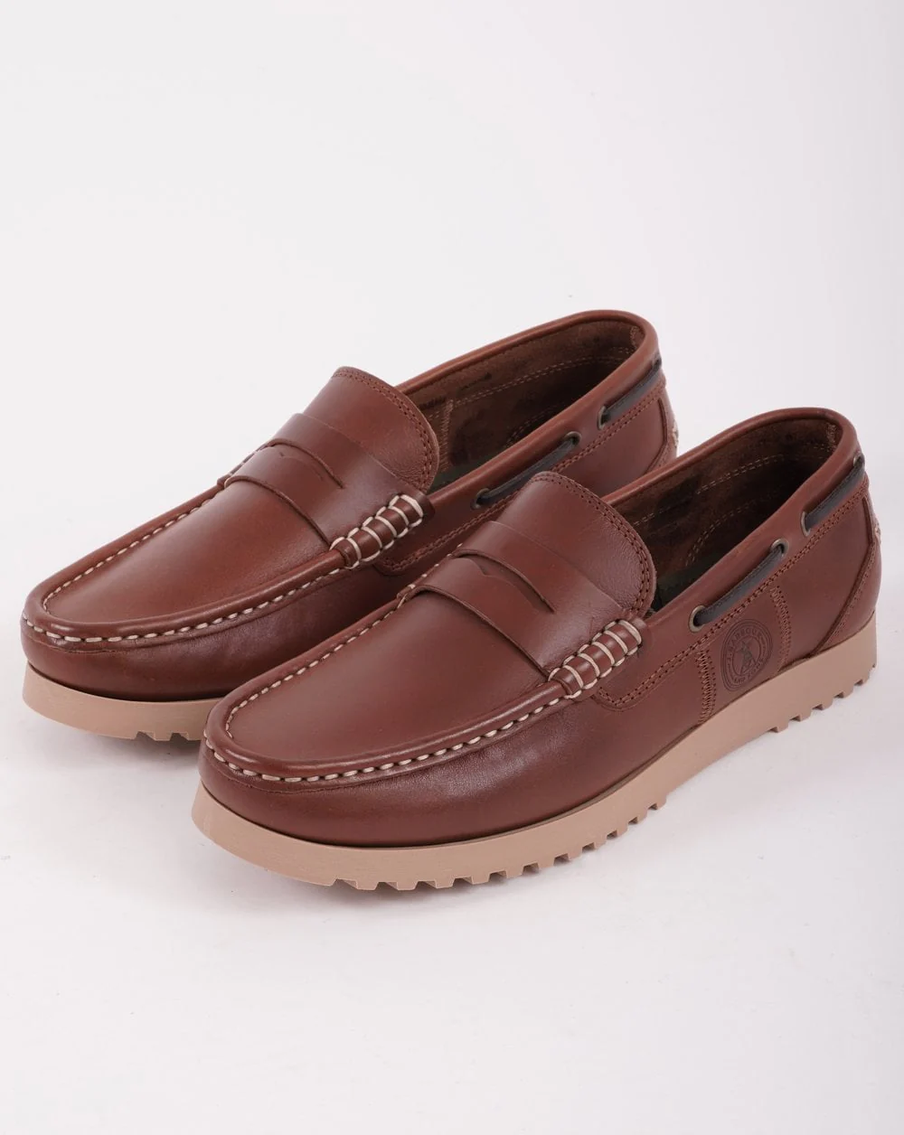 Barbour Fairway Shoe Cognac