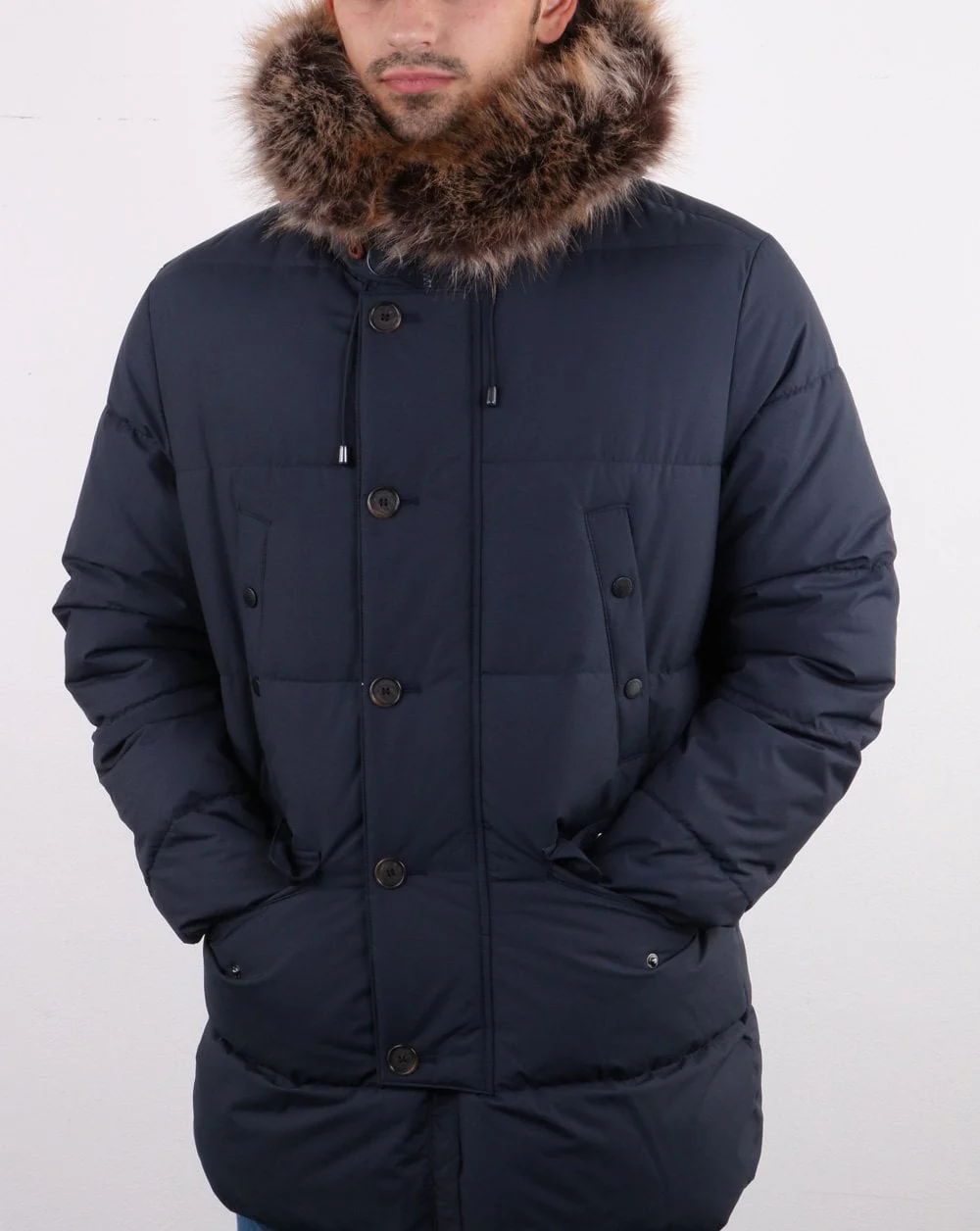 Barbour Fenny Quilt Jacket Navy