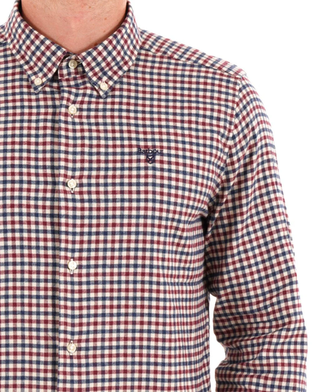 Barbour Finkle Shirt Merlot - Image 2