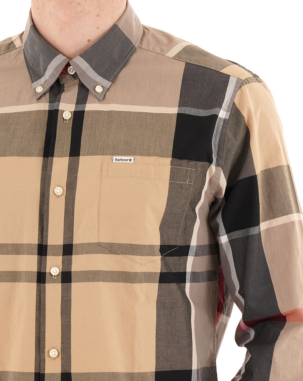 Barbour Harris Tailored Shirt Dress Tartan - Image 2
