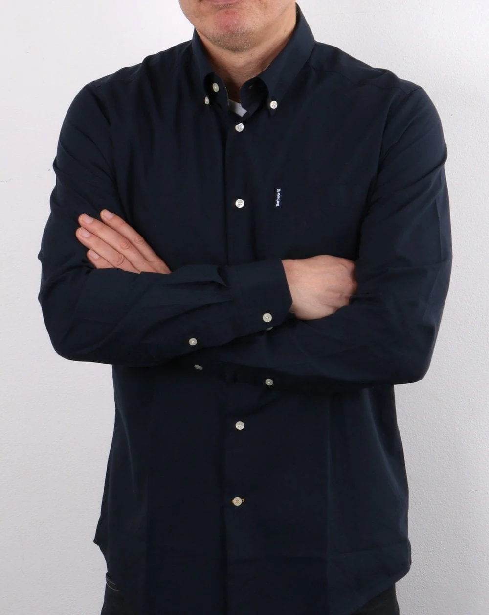 Barbour Headshaw Shirt Navy - Image 2