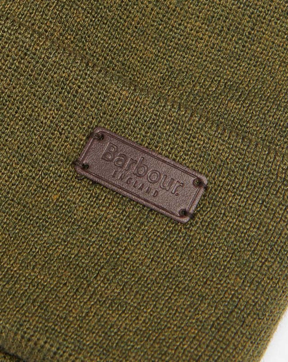 Barbour Healey Beanie Olive - Image 2