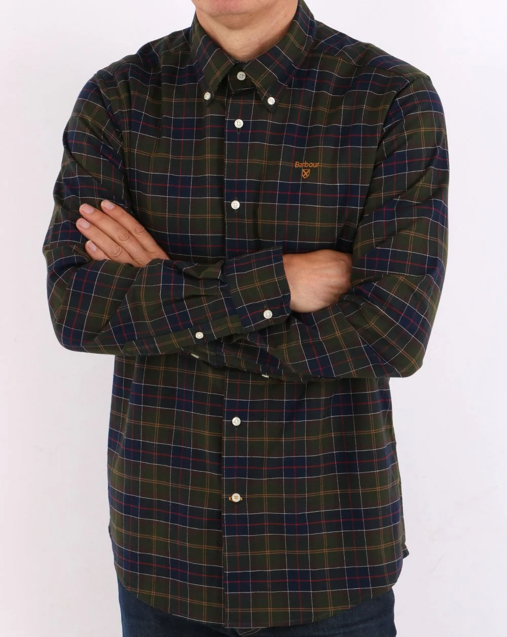 Barbour Helmside Tailored Shirt Classic Tartan - Image 3