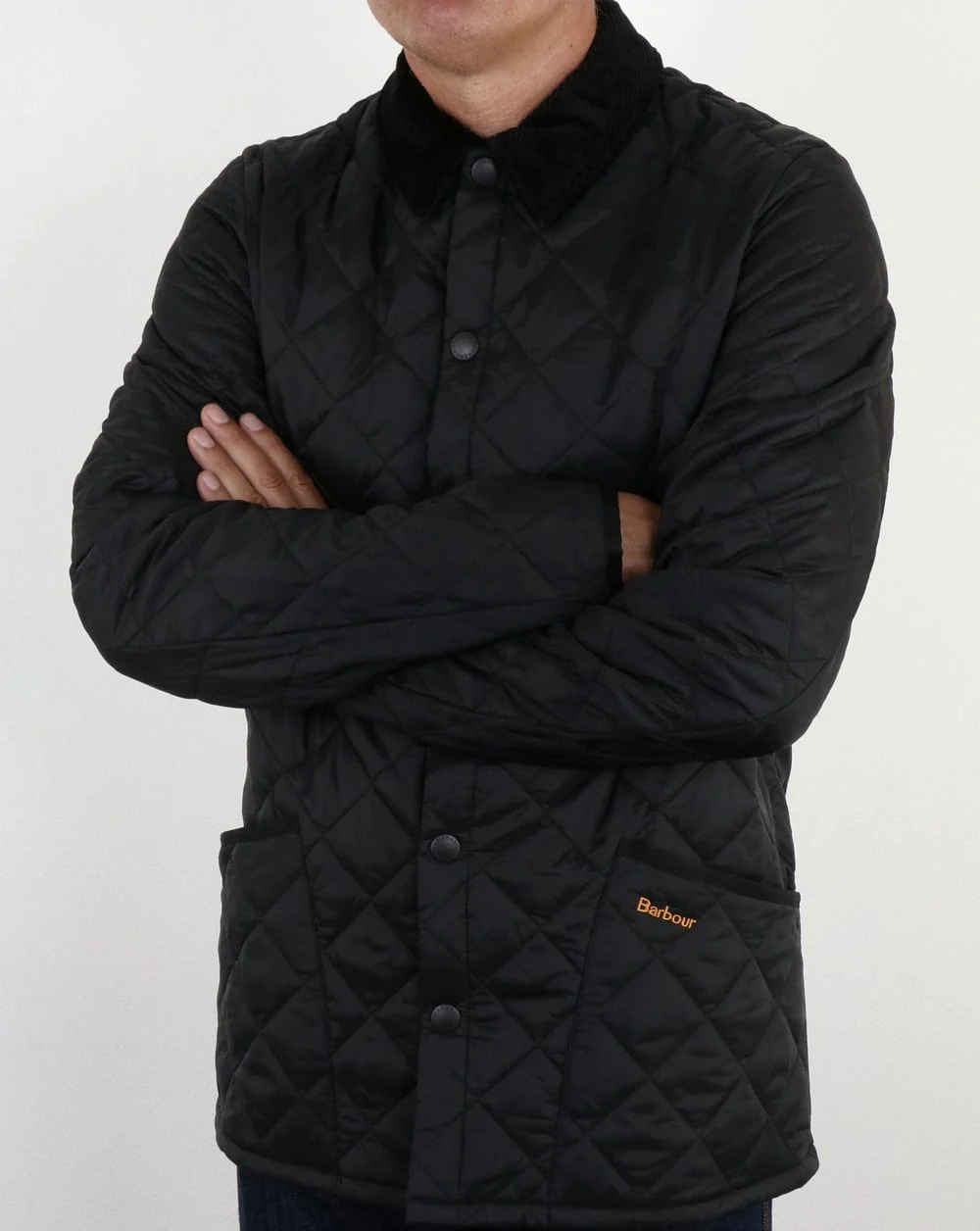 Barbour Heritage Classic Quilted Jacket Black
