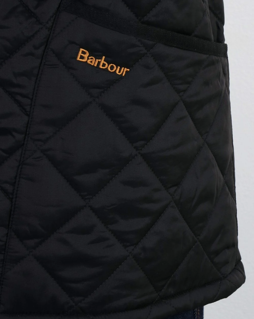 Barbour Heritage Classic Quilted Jacket Black - Image 4
