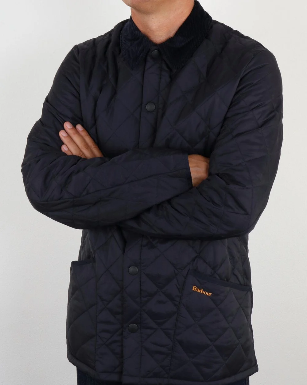 Barbour Heritage classic Quilted Jacket Navy