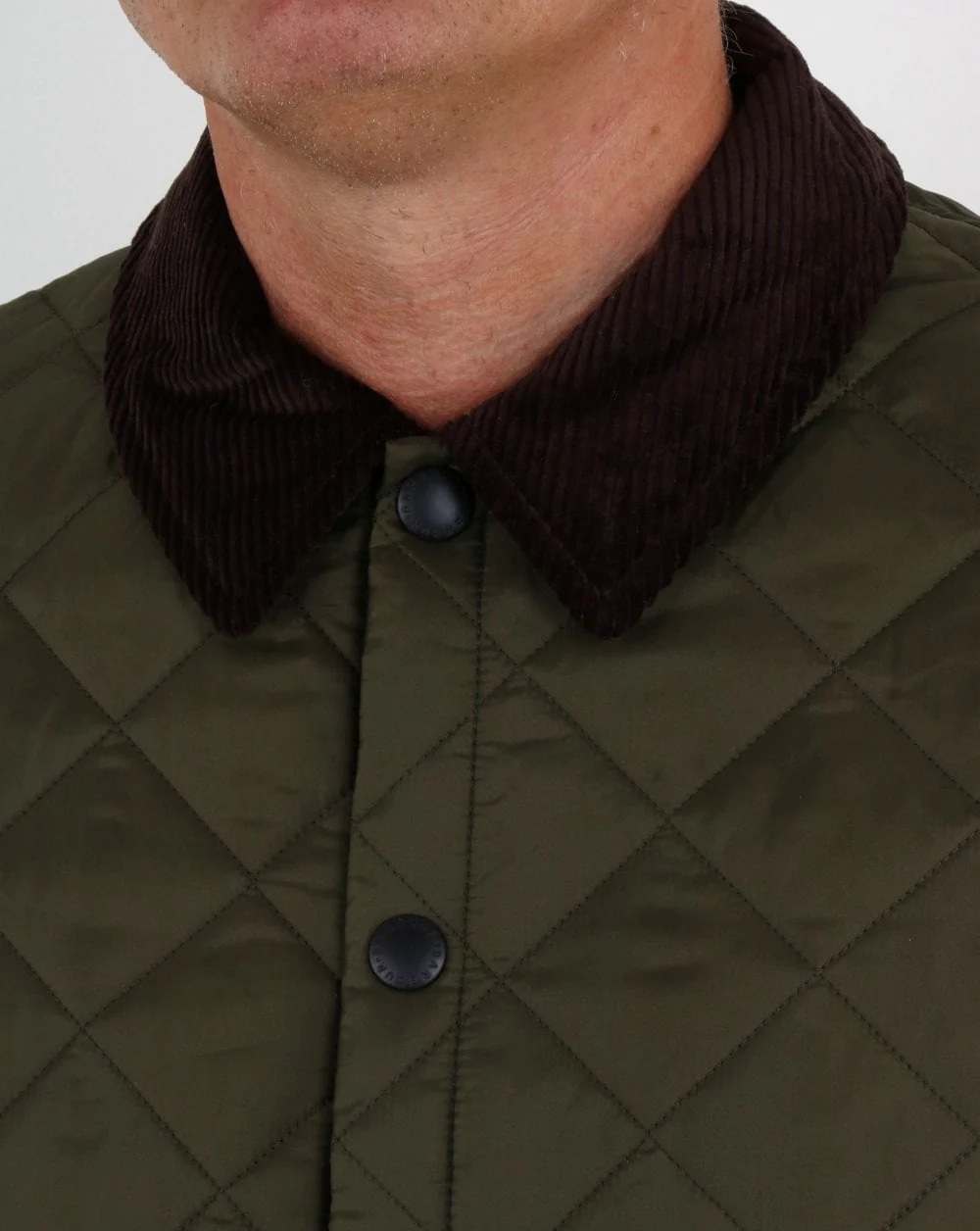 Barbour Heritage Classic Quilted Jacket Olive - Image 2