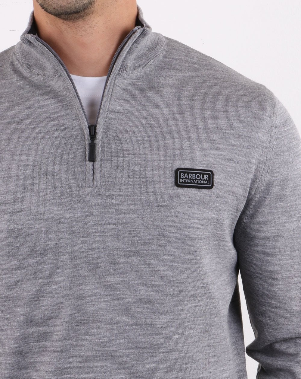 Barbour International Absorb Merino Grey - Image 4