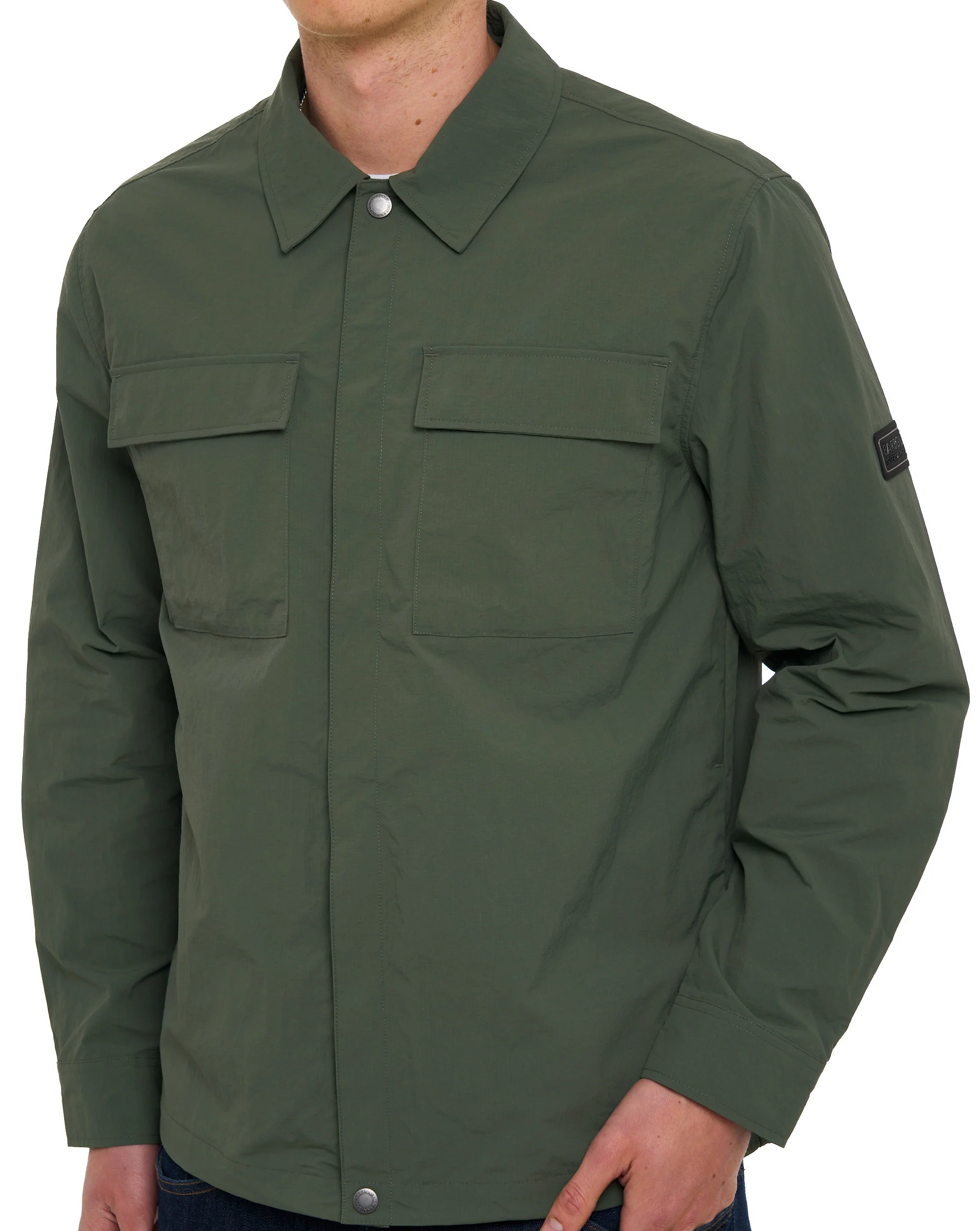 Barbour International Ardie Overshirt Thyme - Image 3
