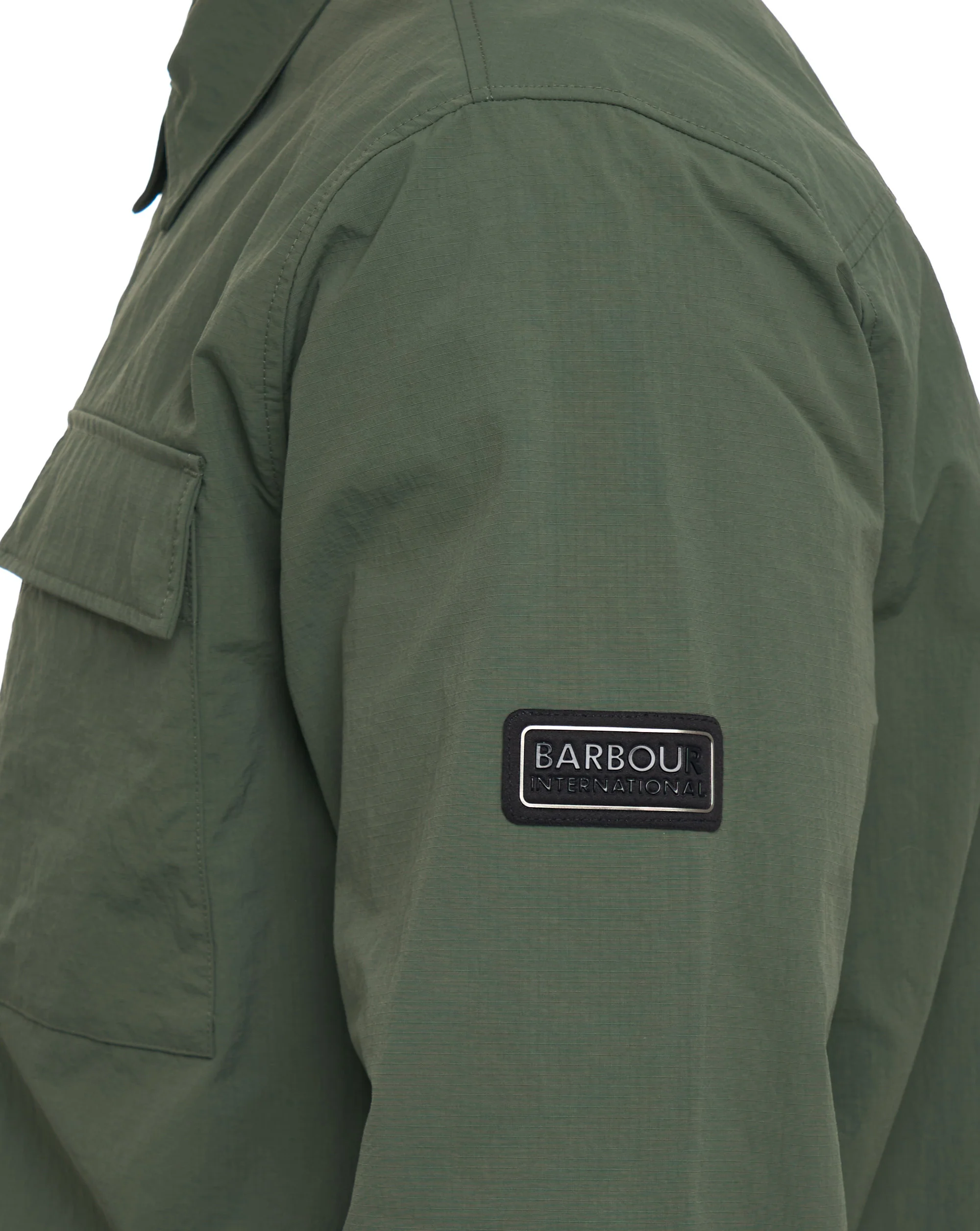 Barbour International Ardie Overshirt Thyme - Image 4