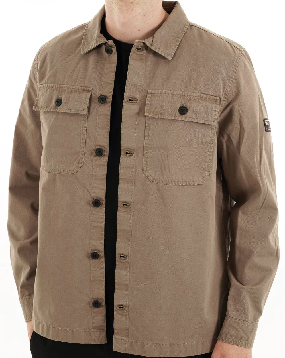 Barbour International Arlo Overshirt Brindle - Image 2