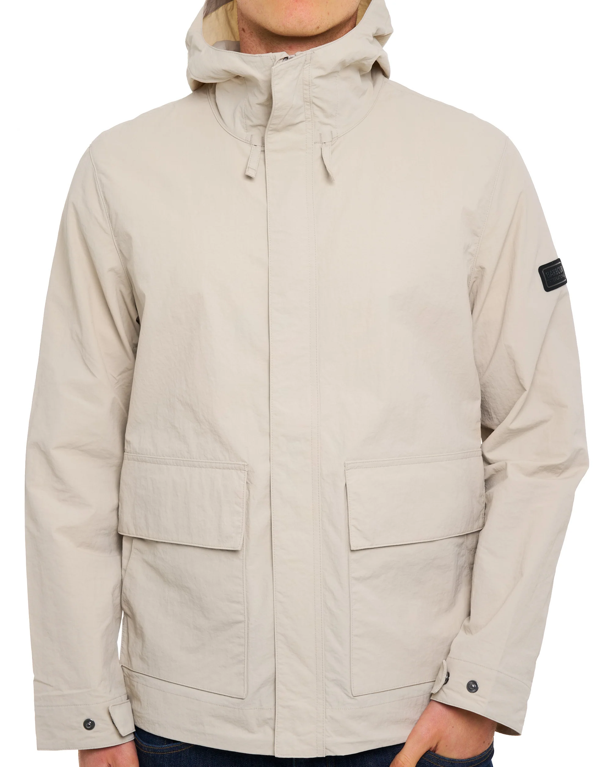 Barbour International Barnwell Showerproof Jacket Mist - Image 4