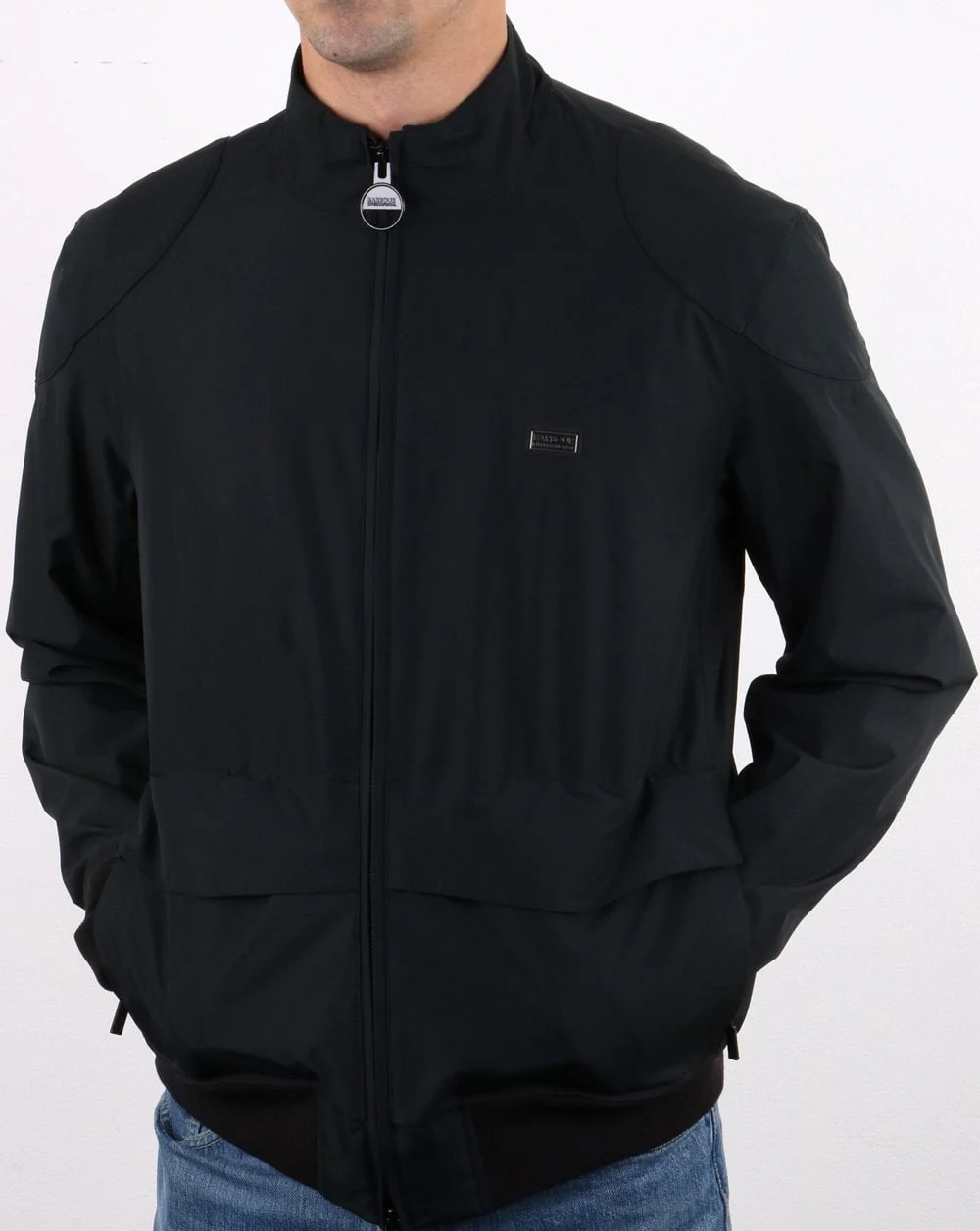Barbour International Broad Jacket Black - Image 3