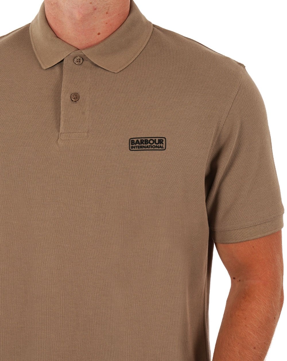 Barbour International Essential Polo Timberwolf - Image 2