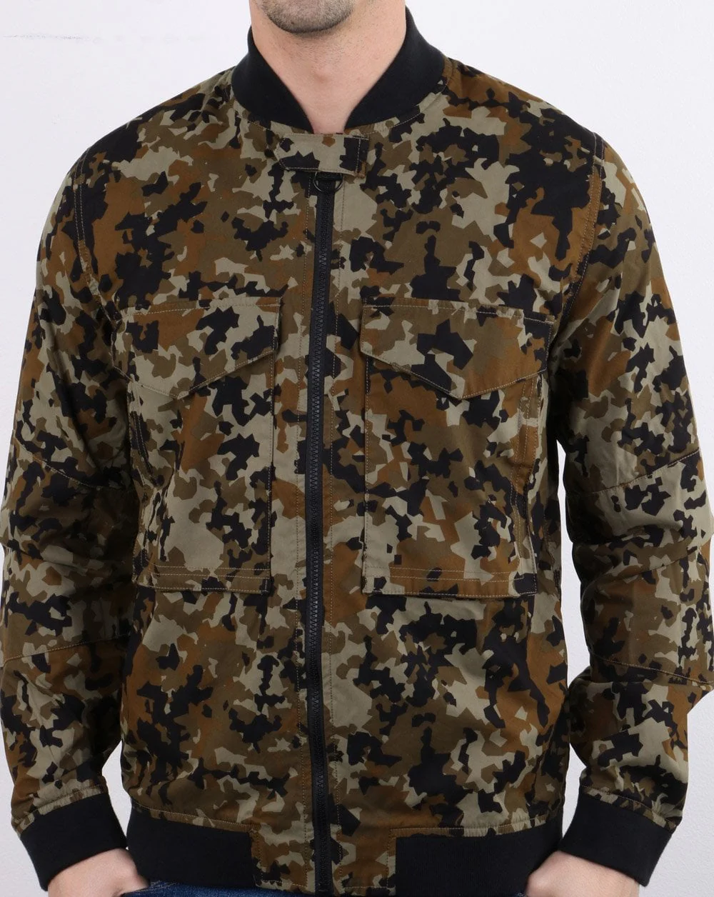 Barbour International Hex Camo Jacket - Image 2