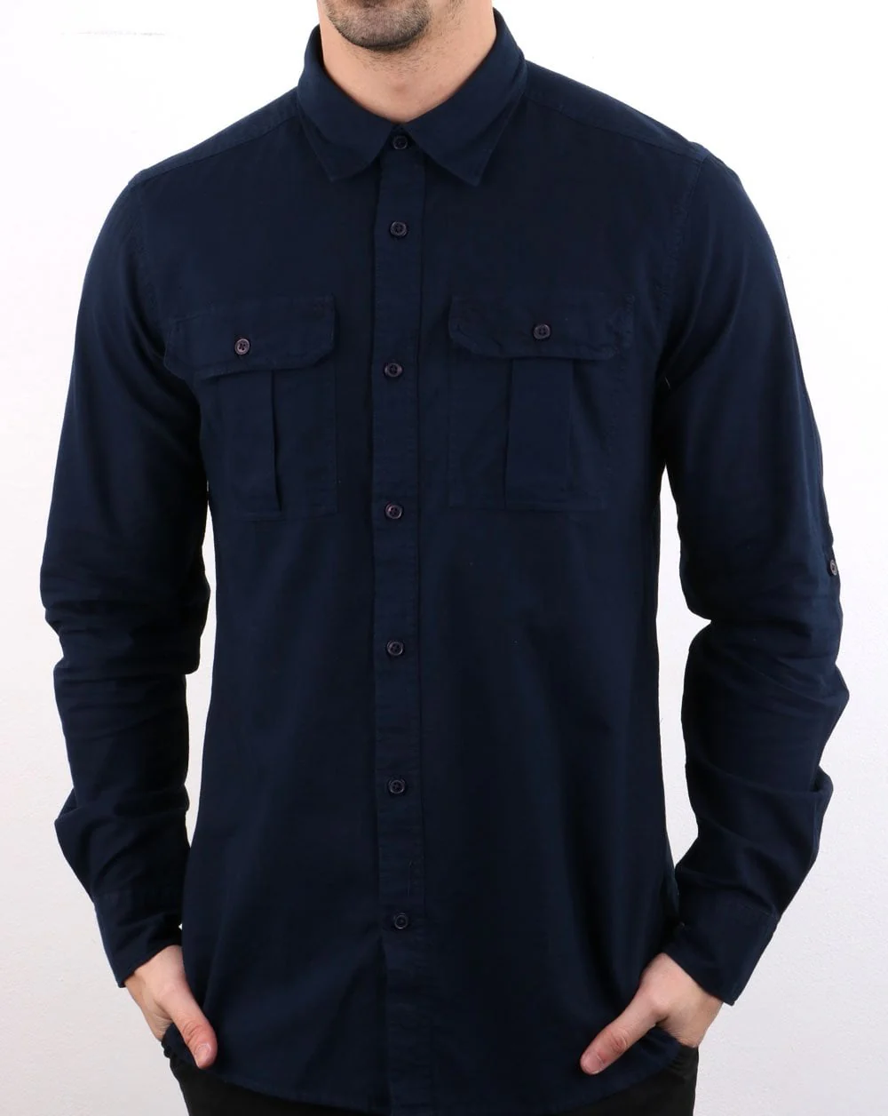 Barbour International International Manifold Shirt Navy - Image 2