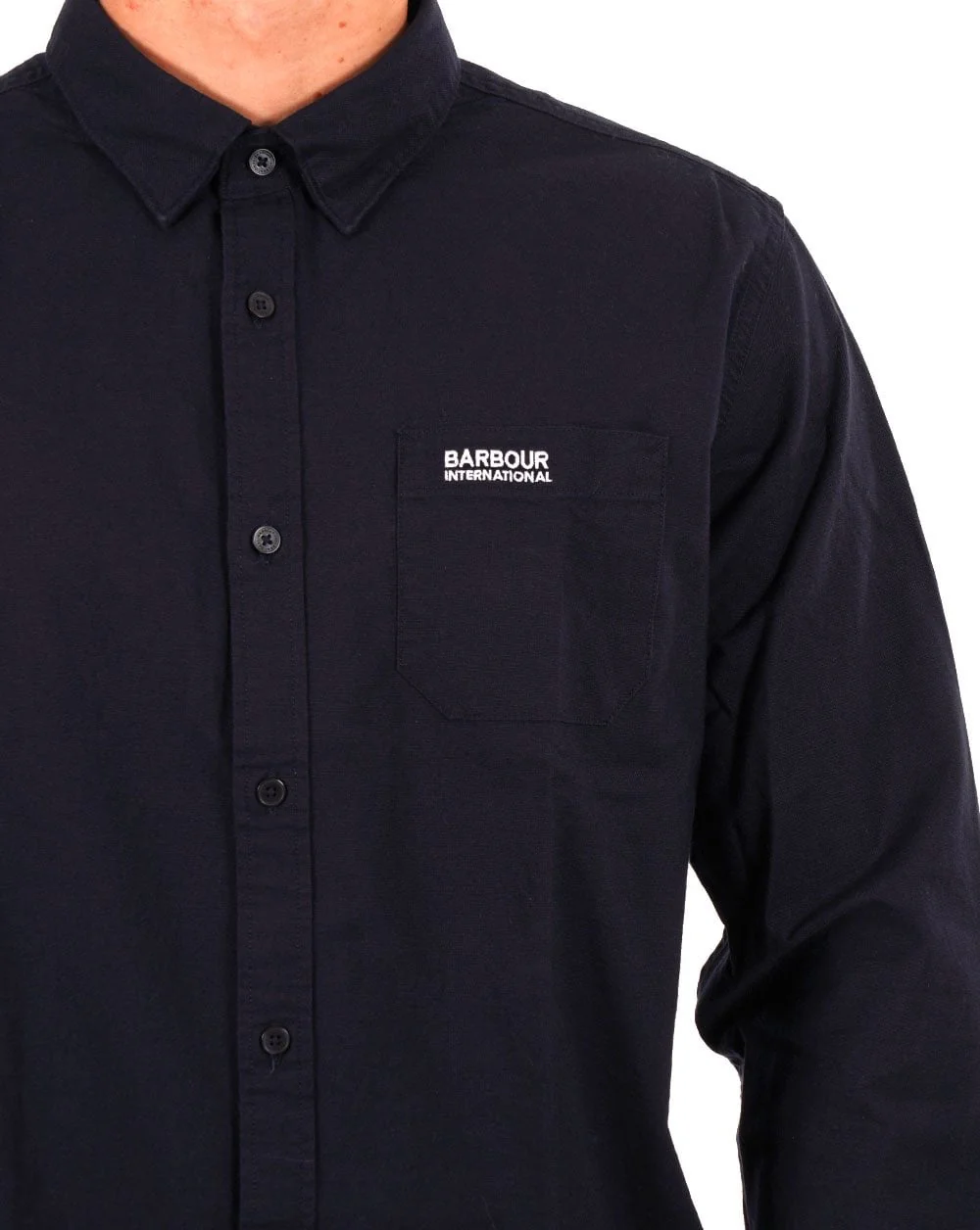 Barbour International Kinetic Shirt Navy Blue - Image 2