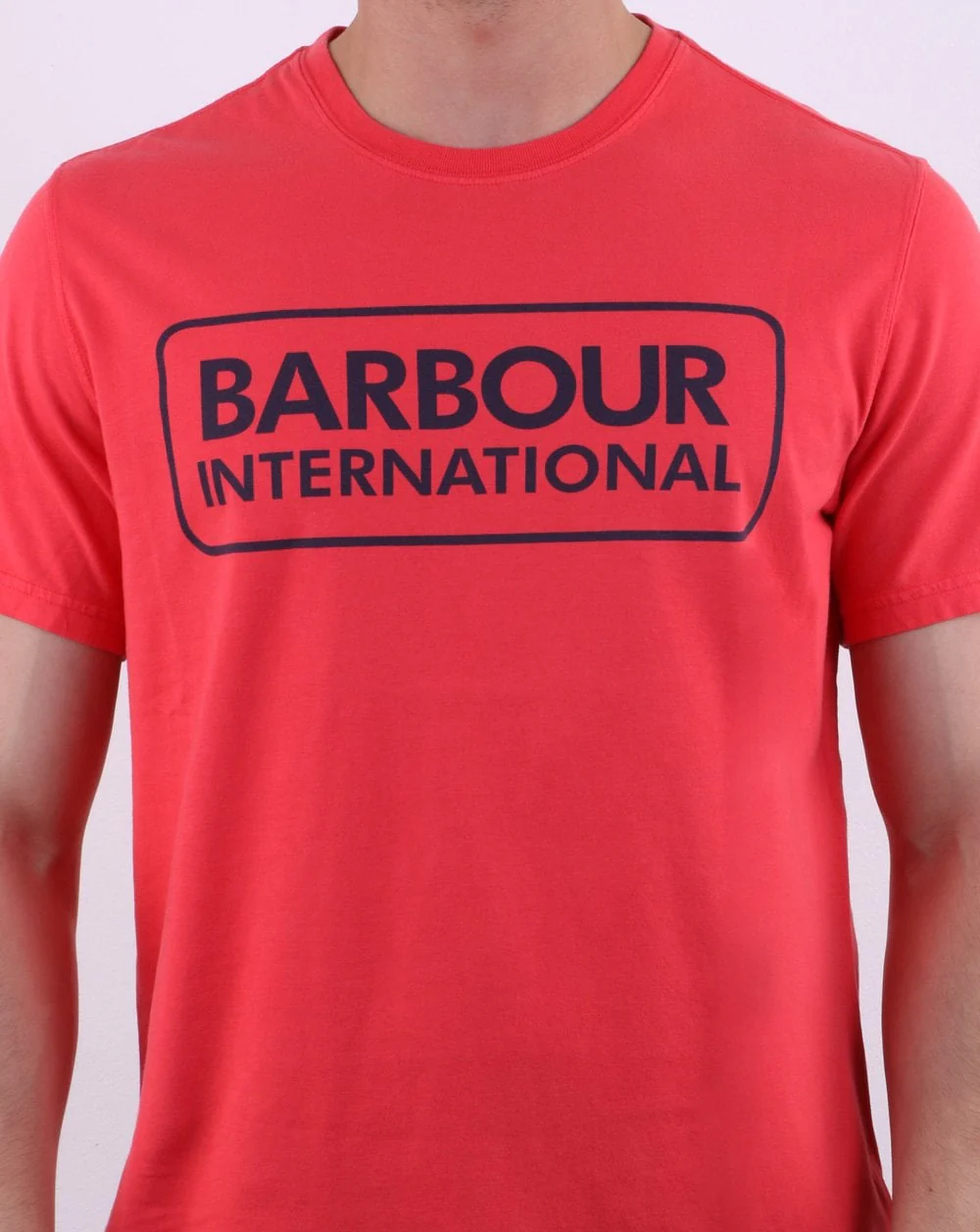 Barbour International Kit Pigment Tee Pink - Image 3