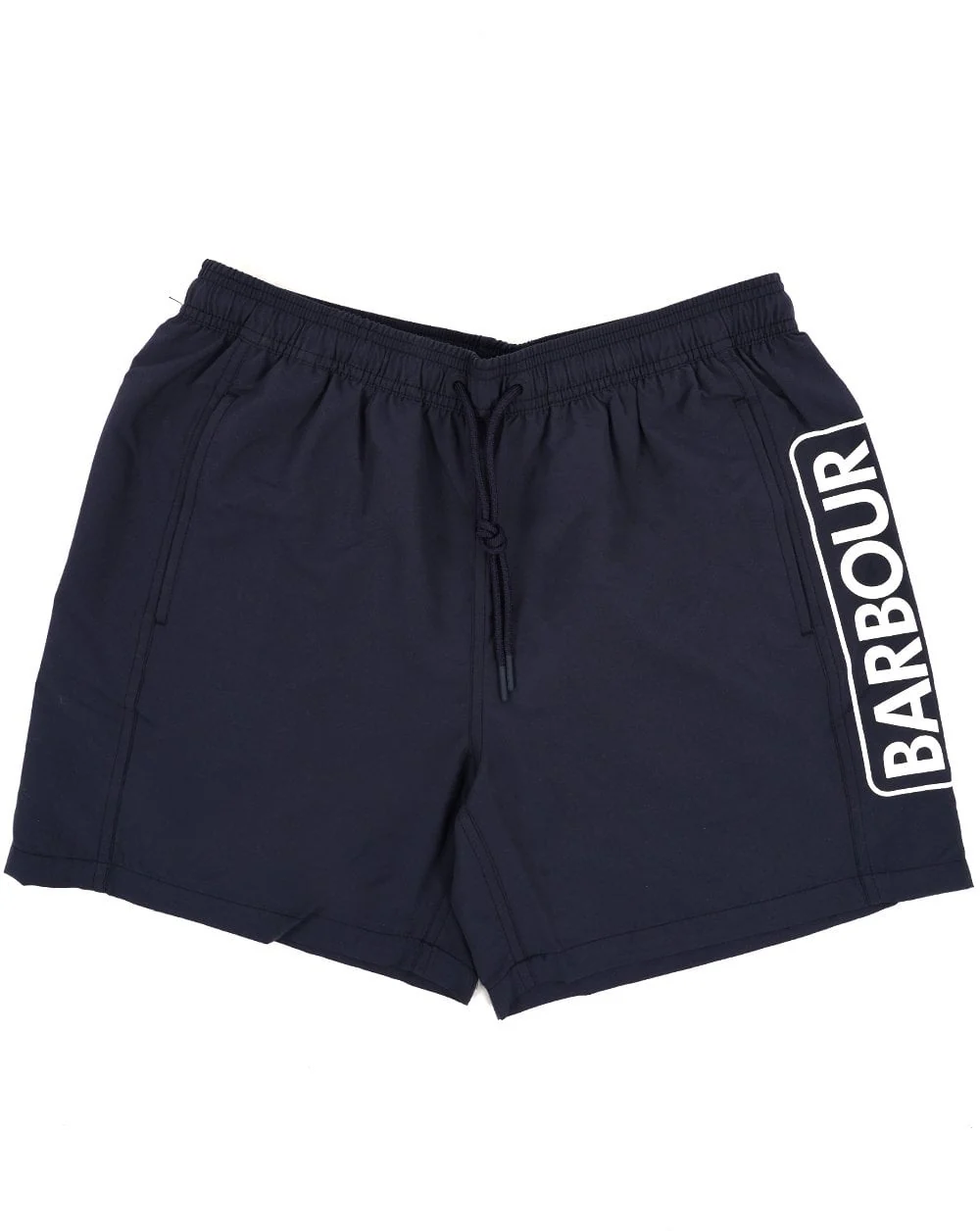 Barbour International Large Logo Swim Short Navy