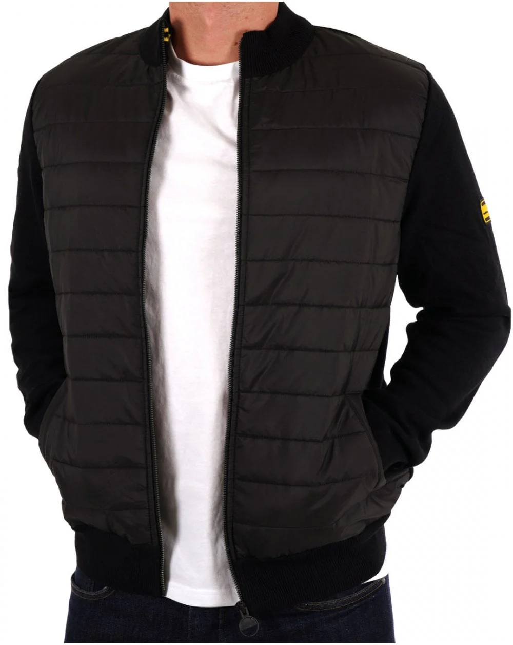 Barbour International Legacy Baffle Jacket Black - Image 4