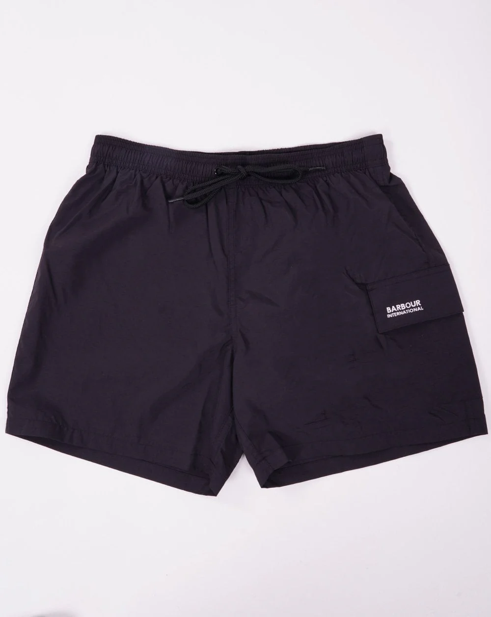 Barbour International Pocket Swim Shorts Black