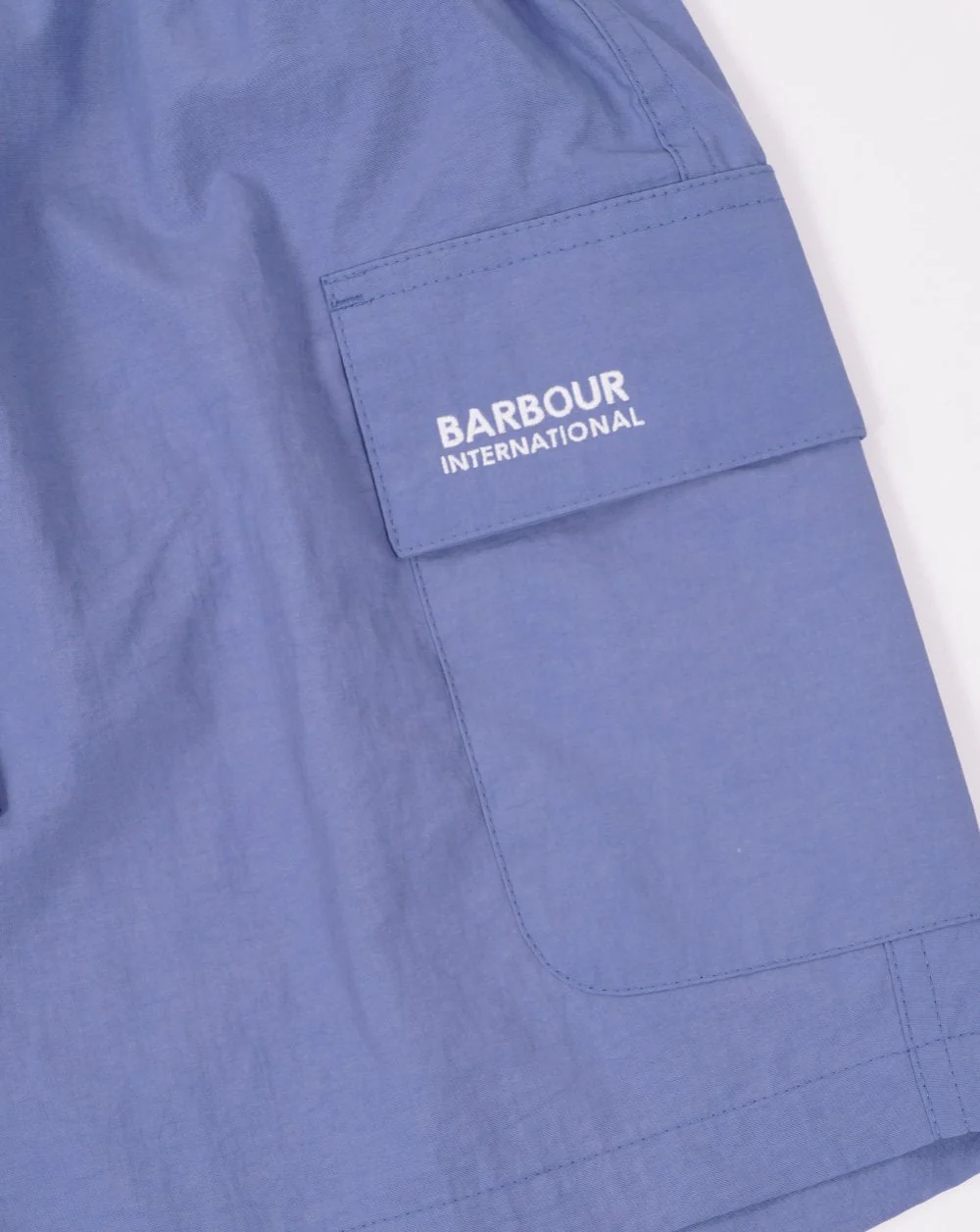 Barbour International Pocket Swim Shorts Blue - Image 2