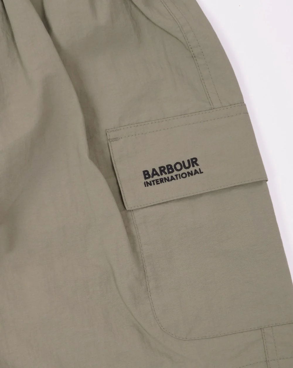 Barbour International Pocket Swim Shorts Light Green - Image 2