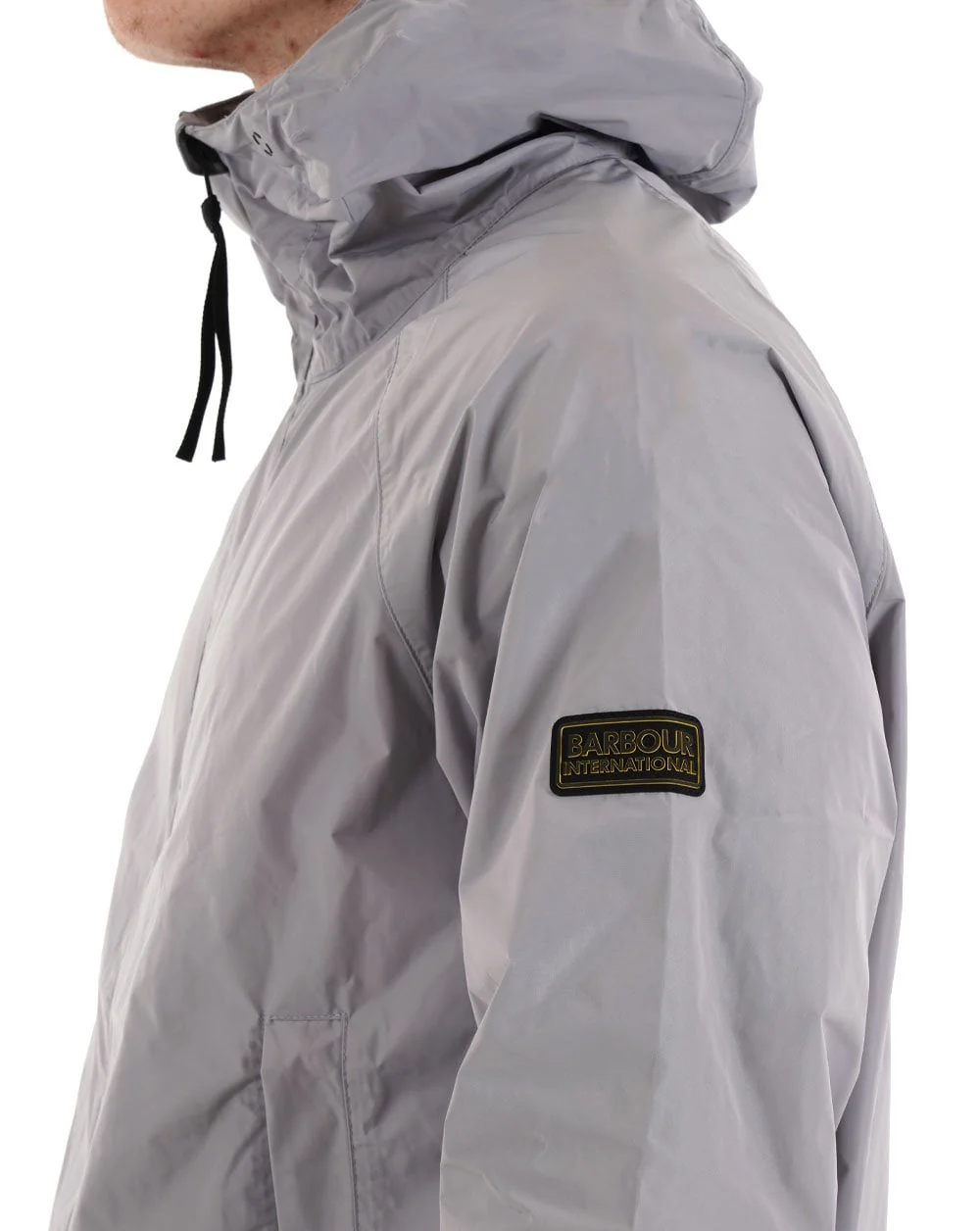 Barbour International Porter Showerproof Jacket Ultimate Grey - Image 2
