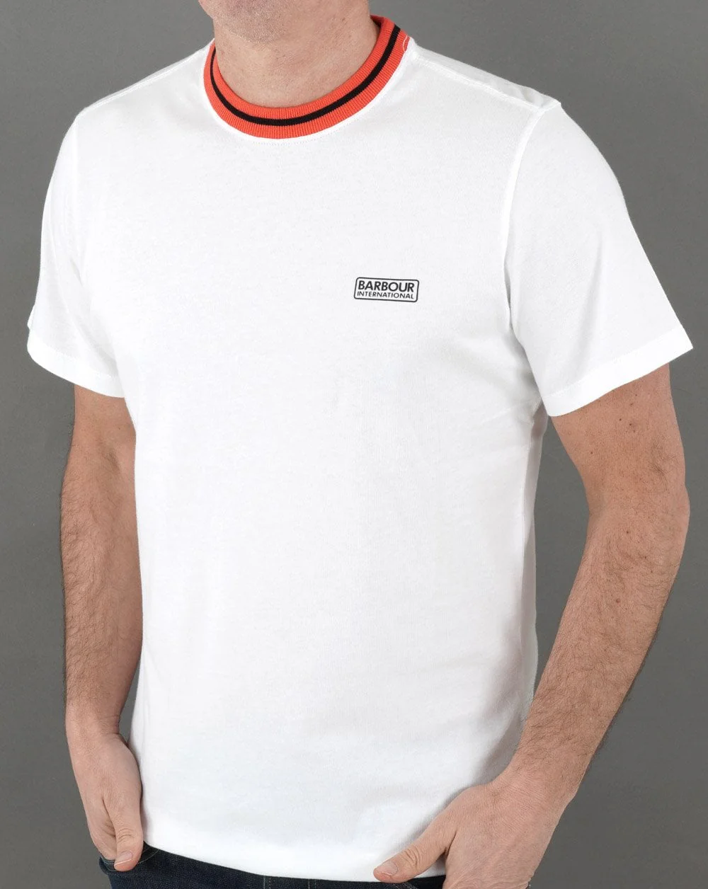 Barbour International Rally T-shirt White