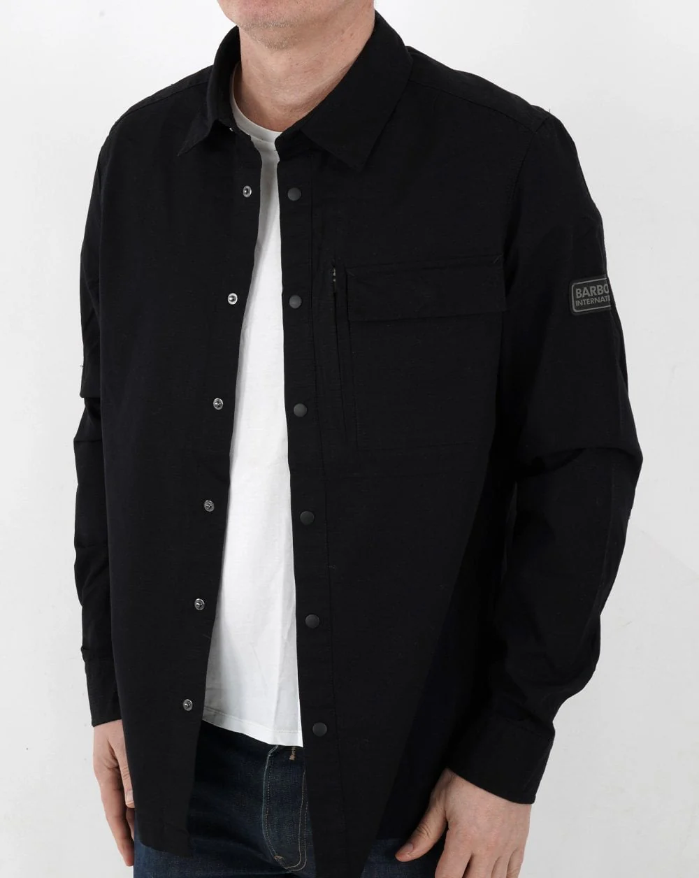Barbour International Rapid Overshirt Black