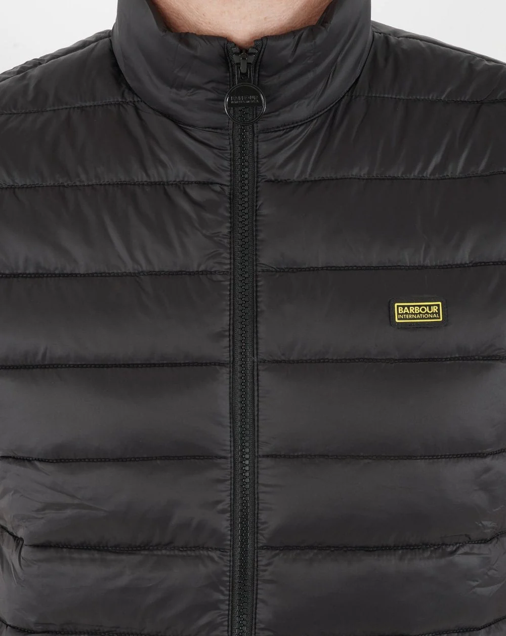 Barbour International Reed Gilet Black - Image 3