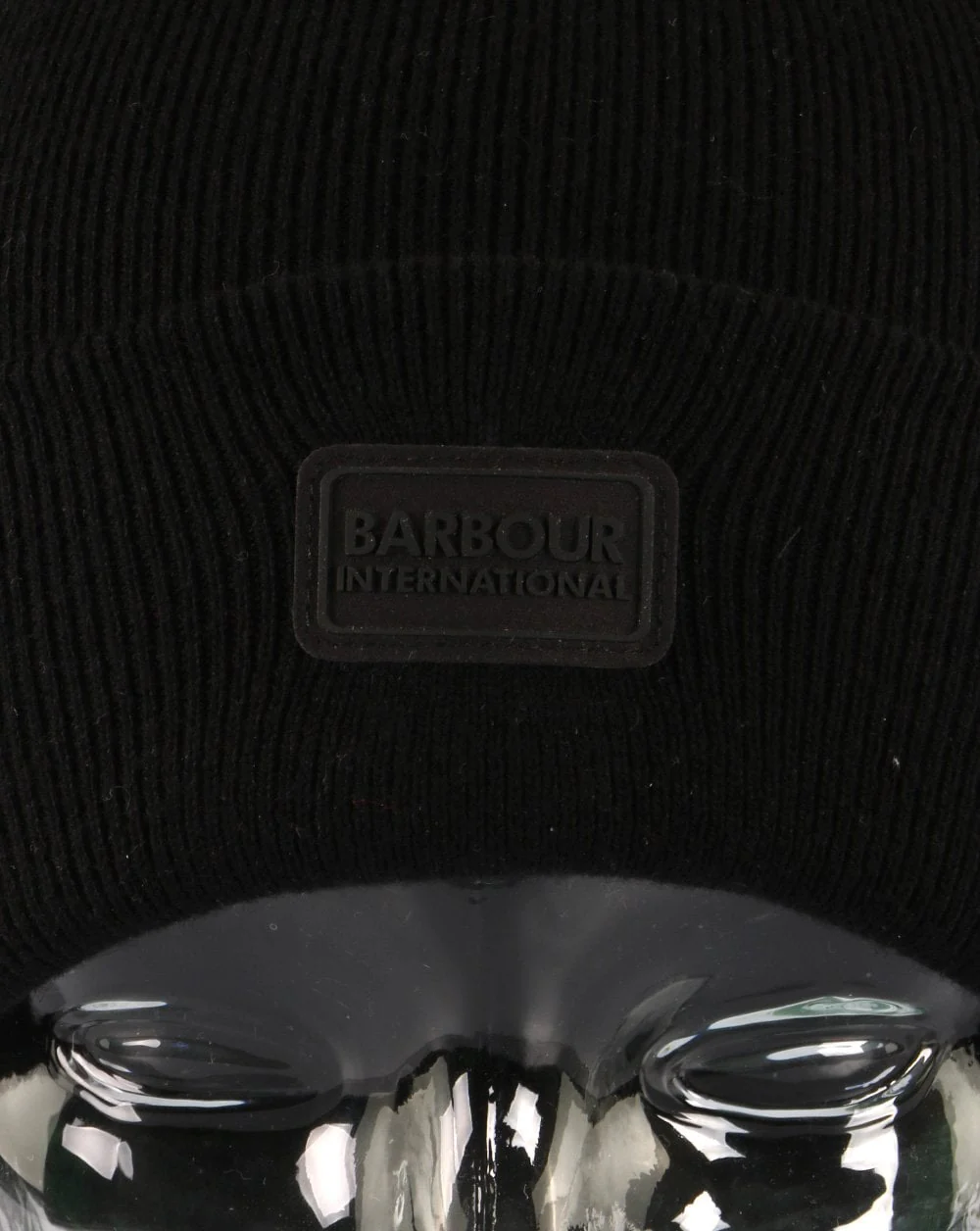 Barbour International Sensor Knit Beanie Black - Image 3
