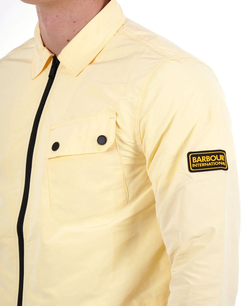 Barbour International Skyline Overshirt Yellow - Image 2