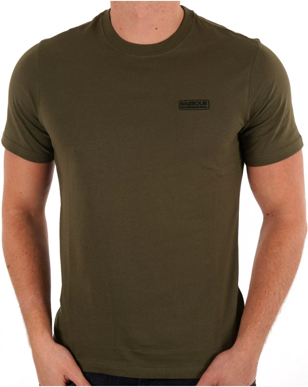 Barbour International Small Logo T-shirt Uniform Green