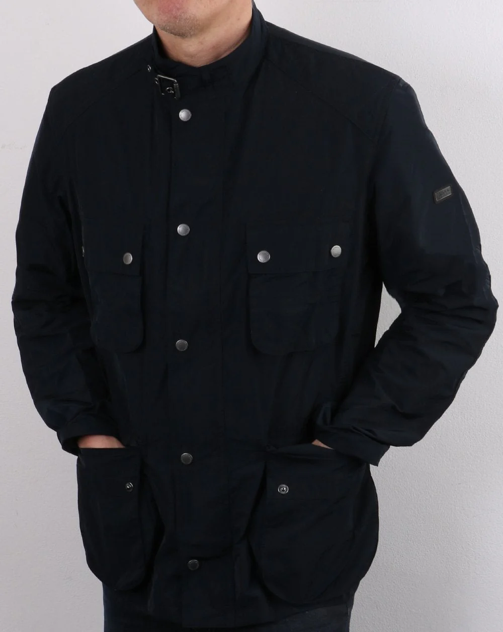 Barbour International Weir Casual Jacket Navy - Image 2
