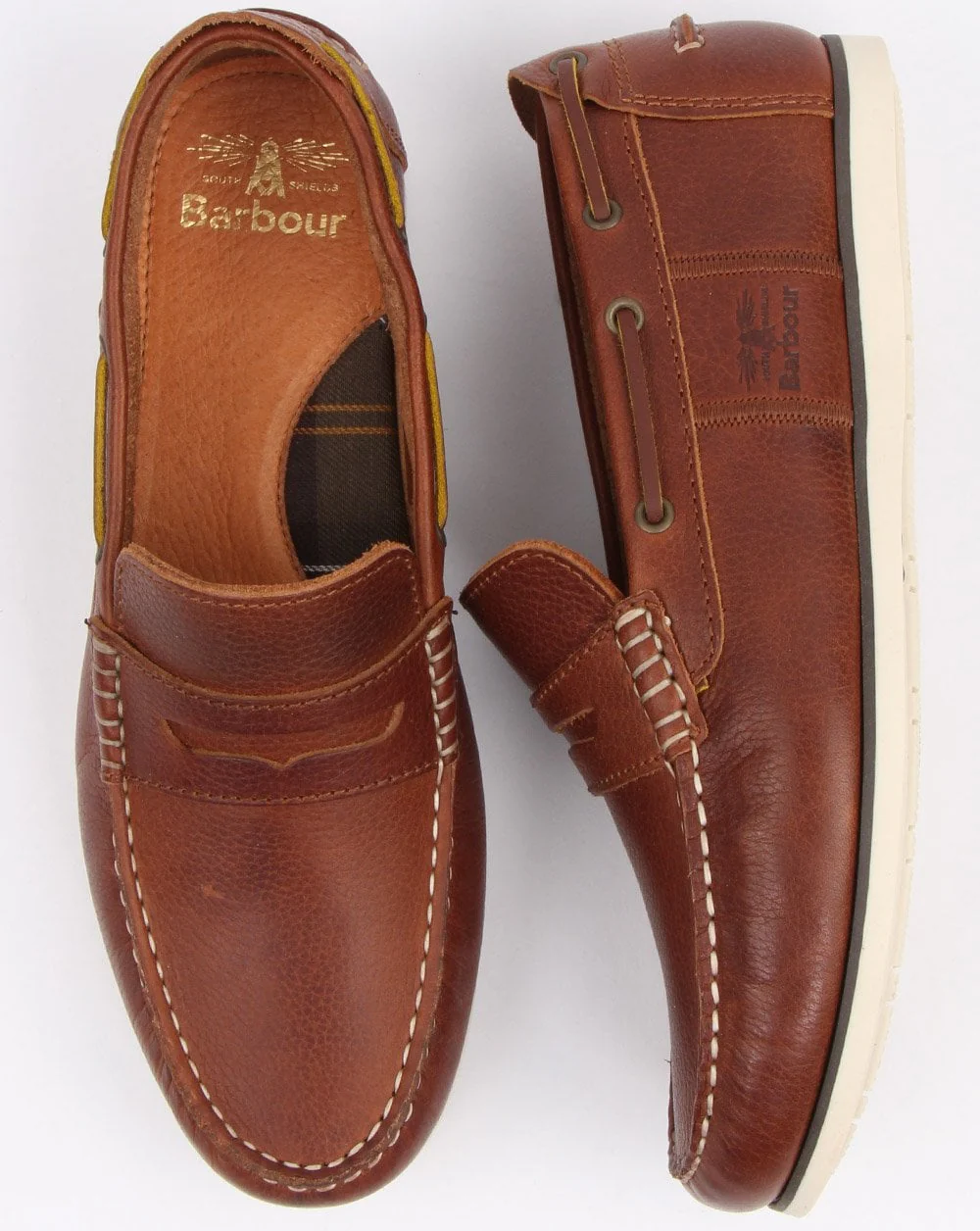 Barbour Keel Shoe Cognac - Image 2