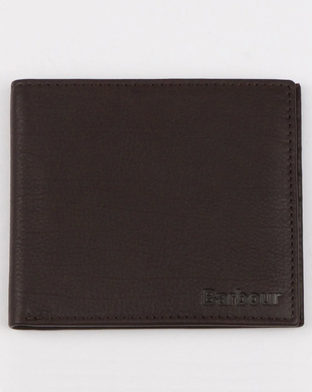 Barbour Leather Wallet Dark Brown - Image 2