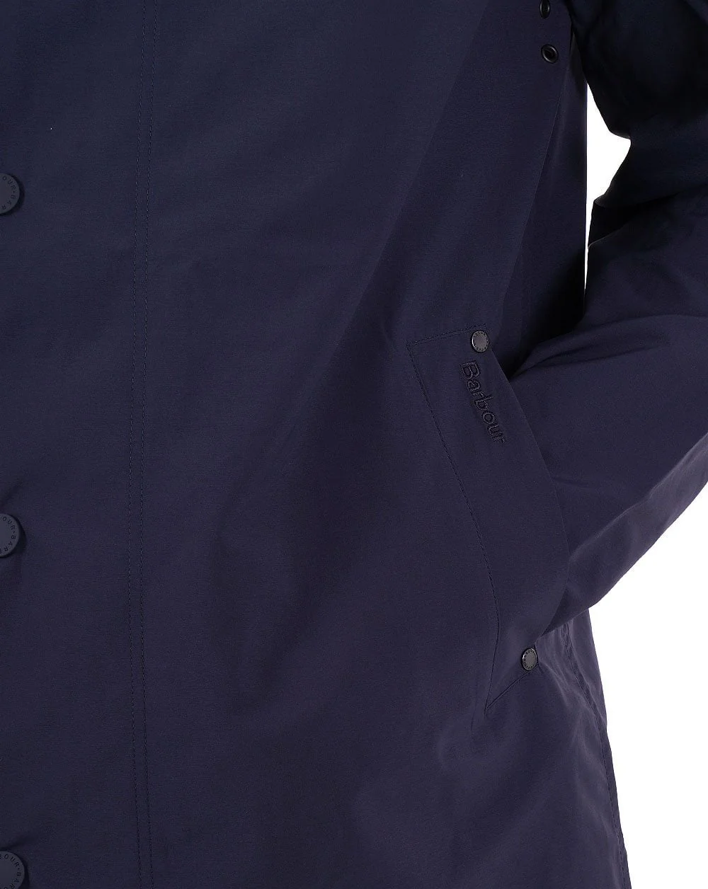 Barbour Lightweight City Showerproof Jacket Navy - Image 2
