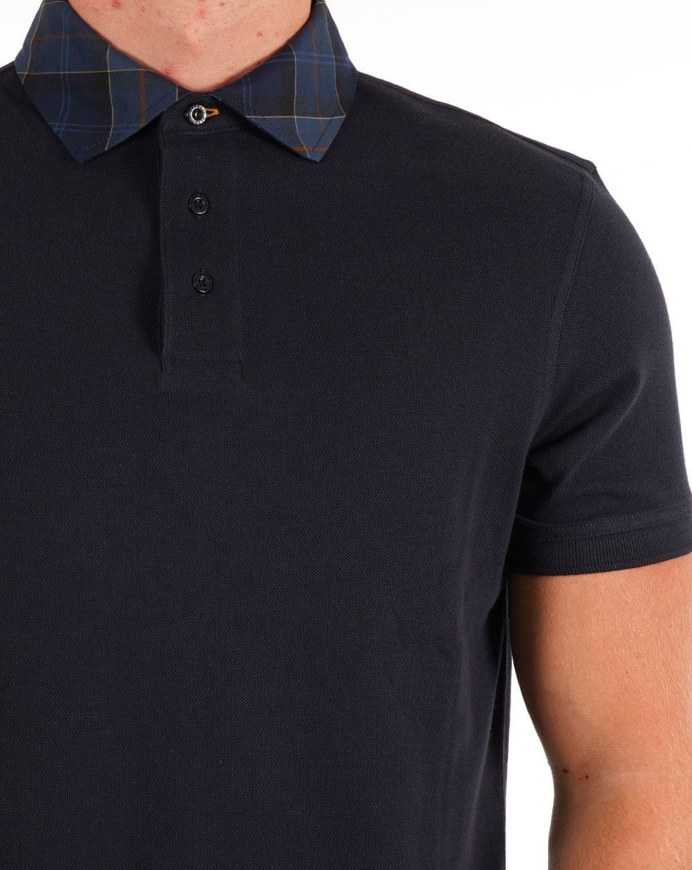 Barbour Lindale Polo Shirt Navy - Image 2