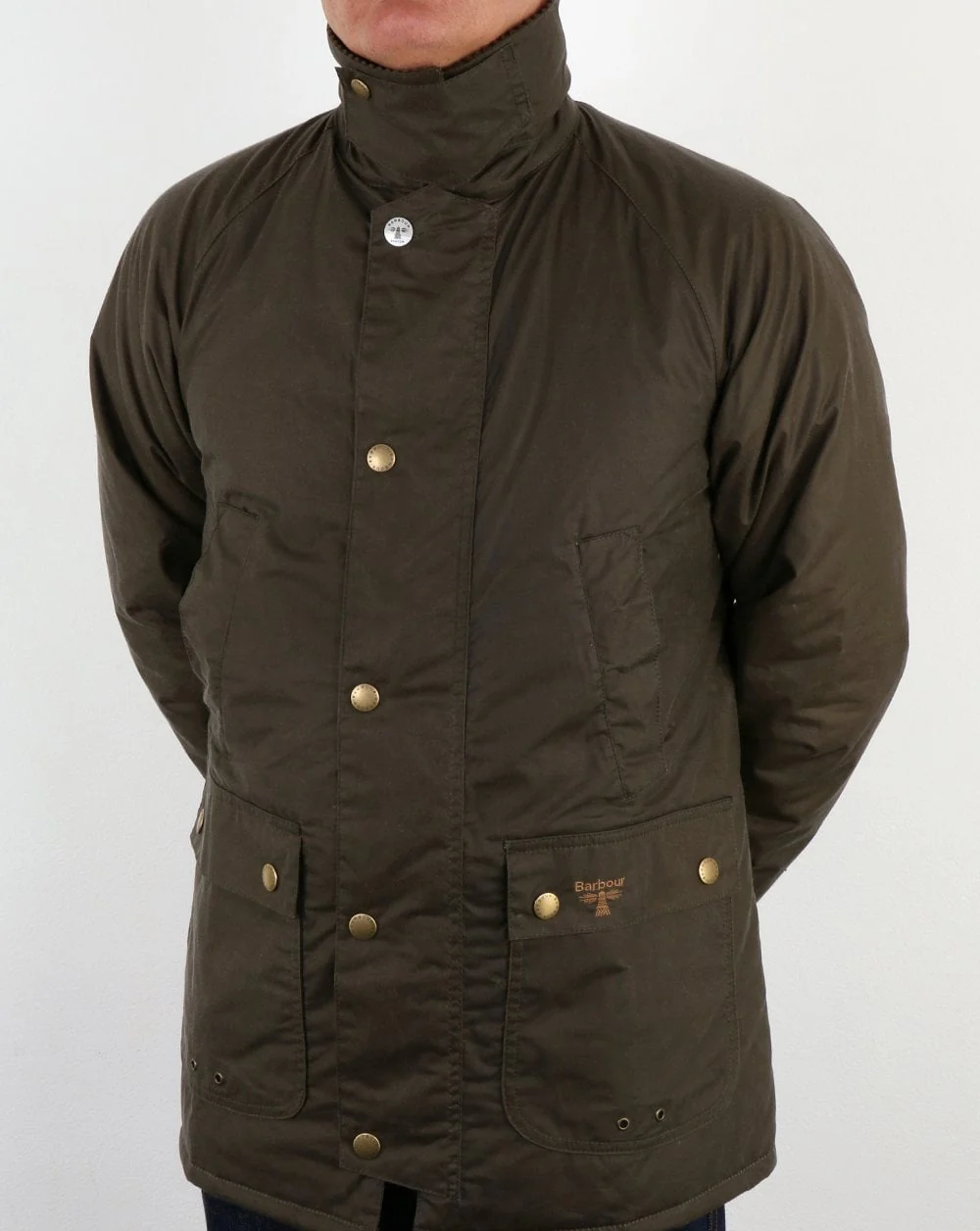 Barbour Lingmell Wax Jacket Clay
